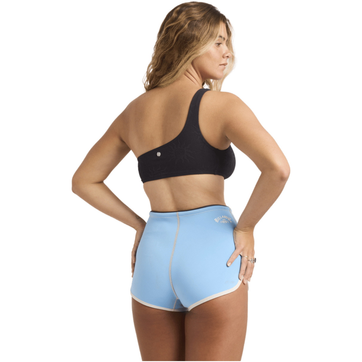 2026 Billabong Frauen 2mm Spring Glider Shorts 24BW304050 - Blue Drift
